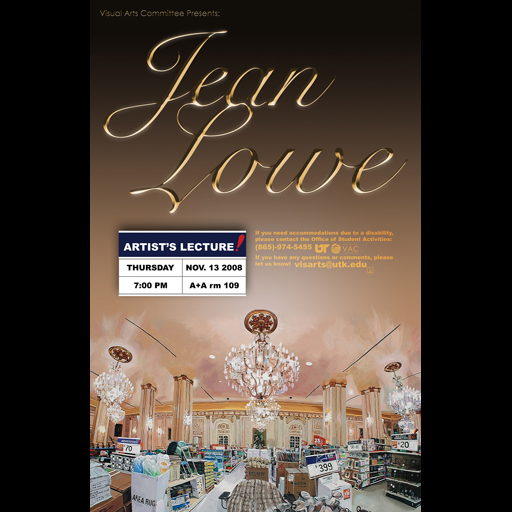 Jean Lowe Lecture Poster