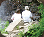 Couple at Fall Creek Falls